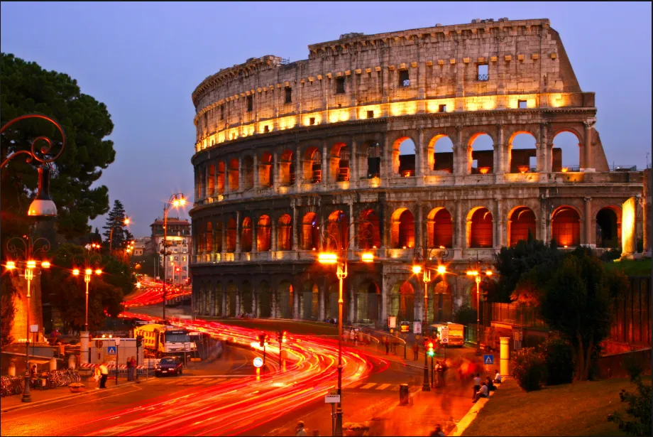 Historic Roman wall travel destination